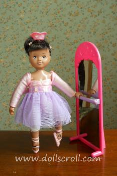 Galoob - Bouncin' Kids - Ballerina Kid and her Mirror (AA) - Doll